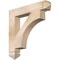 Ekena Millwork Westlake Arts & Crafts Smooth Bracket, Douglas Fir, 3 1/2"W x 22"D x 22"H BKT04X22X22WTL03SDF - alternate 1